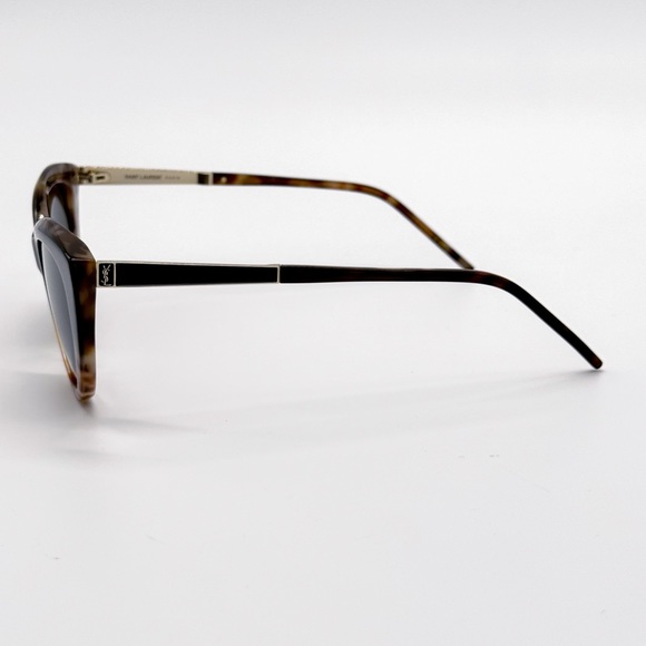 NEW SAINT LAURENT SL M81 004 WOMEN SUNGLASSES SLM81 BROWN GREY EYEWEAR - Picture 6 of 10